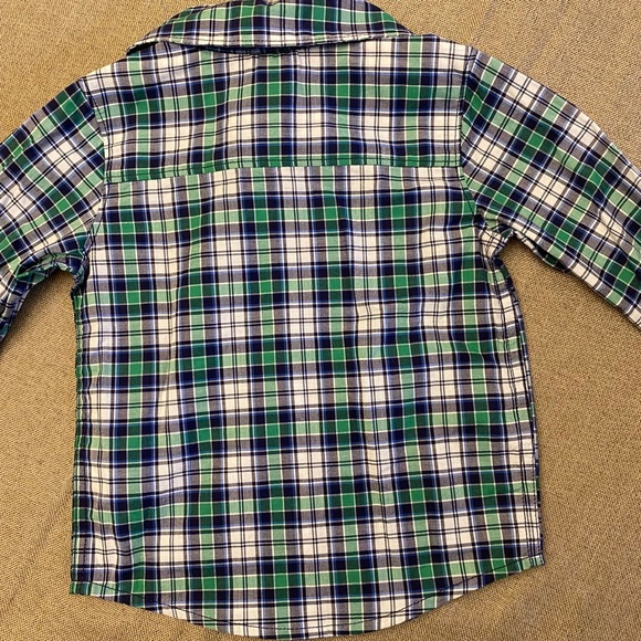 Carter's baby shirt size 24 months button down plaid dress casual shirt - Picture 3 of 10